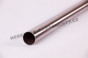 Rostfreier Rohr des Pfostens 42,4 mm - obere Verankerung - 98 cm