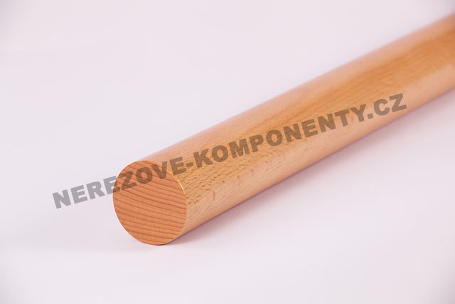 Holzhandlauf Buche rund  45 mm - 2,5 m