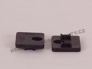 Glashalter Gummi eckig 8,76 mm - model 21B